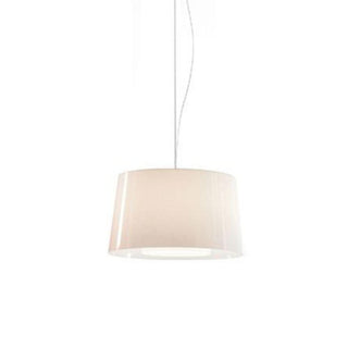 Pedrali Lighting Time L001S/BA suspension lamp with double diffuser White - Buy now on ShopDecor - Discover the best products by PEDRALI design