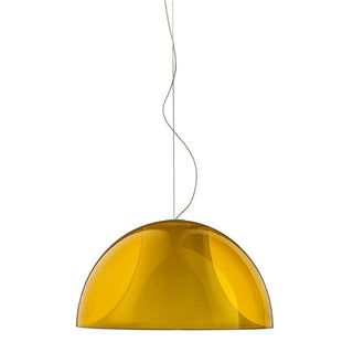 Pedrali Lighting Time L002S/BA suspension lamp with double diffuser Pedrali Transparent yellow GT - Buy now on ShopDecor - Discover the best products by PEDRALI design