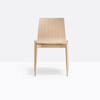 Pedrali Malmo 390 wooden design chair Pedrali Natural ash FR - Buy now on ShopDecor - Discover the best products by PEDRALI design