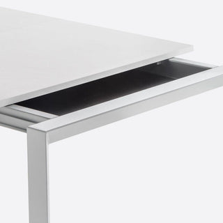Pedrali More TMO extensible table 140x85 cm. in melamine - Buy now on ShopDecor - Discover the best products by PEDRALI design