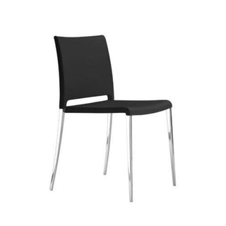 Pedrali Mya 710 Soft padded chair in eco-leather for indoor use - Buy now on ShopDecor - Discover the best products by PEDRALI design