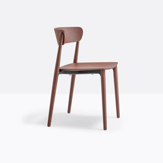 Pedrali Nemea 2820 ash chair Pedrali Mahogany ash MO - Buy now on ShopDecor - Discover the best products by PEDRALI design