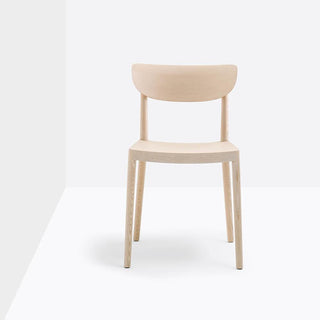 Pedrali Tivoli 2800 design chair in ash wood Pedrali Natural ash FR - Buy now on ShopDecor - Discover the best products by PEDRALI design