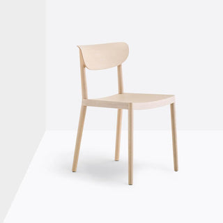 Pedrali Tivoli 2800 design chair in ash wood - Buy now on ShopDecor - Discover the best products by PEDRALI design