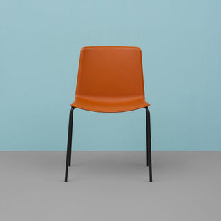 Pedrali Tweet 890 polypropylene chair Pedrali Orange AR500E - Buy now on ShopDecor - Discover the best products by PEDRALI design