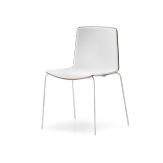 Pedrali Tweet 890 polypropylene chair White - Buy now on ShopDecor - Discover the best products by PEDRALI design