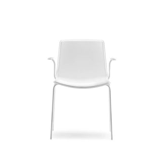Pedrali Tweet 895 chair with armrests White - Buy now on ShopDecor - Discover the best products by PEDRALI design
