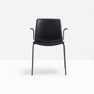 Pedrali Tweet 895 chair with armrests Black - Buy now on ShopDecor - Discover the best products by PEDRALI design