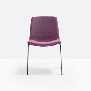 Pedrali Tweet Soft 890/2 padded chair in fabric - Buy now on ShopDecor - Discover the best products by PEDRALI design
