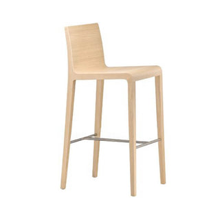Pedrali Young 426 wooden stool with seat H.75 cm Pedrali Bleached oak RS - Buy now on ShopDecor - Discover the best products by PEDRALI design