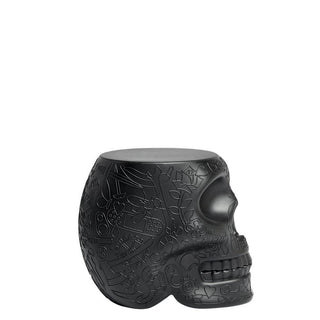 Qeeboo Mexico stool and sidetable in the shape of a skull - Buy now on ShopDecor - Discover the best products by QEEBOO design