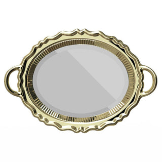 Qeeboo Plateau Miroir metal finish mirror in polyethylene - Buy now on ShopDecor - Discover the best products by QEEBOO design
