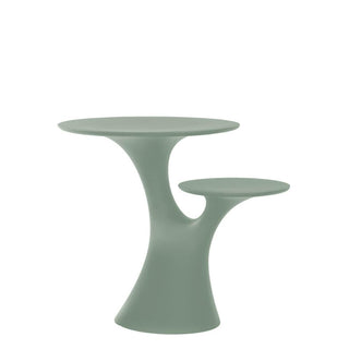 Qeeboo Rabbit Tree sidetable in polyethylene Qeeboo Balsam green - Buy now on ShopDecor - Discover the best products by QEEBOO design