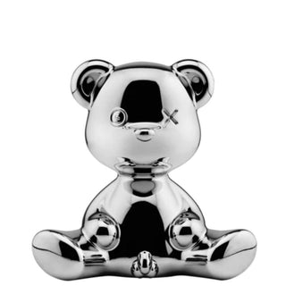 Qeeboo Teddy Boy indoor table lamp Metal Finish Silver - Buy now on ShopDecor - Discover the best products by QEEBOO design