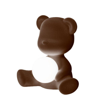 Qeeboo Teddy Girl table lamp Velvet Finish - Buy now on ShopDecor - Discover the best products by QEEBOO design