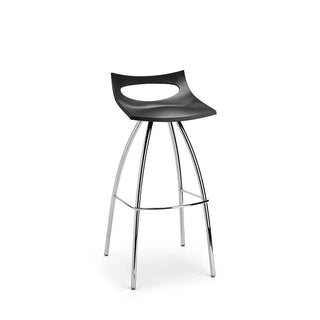Scab Diablito stool seat h. 65 cm by Luisa Battaglia Scab Anthracite 81 - Buy now on ShopDecor - Discover the best products by SCAB design