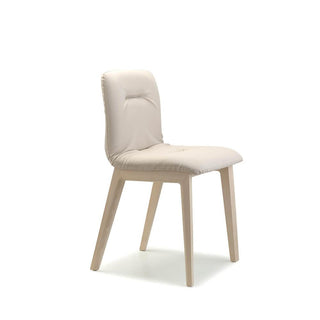 Scab Natural Alice Pop chair bleached beech legs Scab Sand EP 70 - Buy now on ShopDecor - Discover the best products by SCAB design