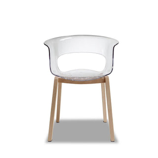 Scab Natural Miss B Antishock armchair by Luisa Battaglia Scab Transparent 100 - Buy now on ShopDecor - Discover the best products by SCAB design
