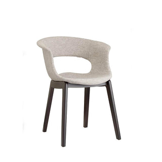 Scab Natural Miss B Pop armchair wengé beech legs and fabric seat Scab Cord T6 28 - Buy now on ShopDecor - Discover the best products by SCAB design