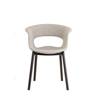 Scab Natural Miss B Pop armchair wengé beech legs and fabric seat - Buy now on ShopDecor - Discover the best products by SCAB design