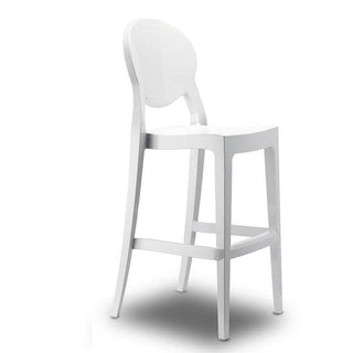 Scab Igloo seat h. 29 9/64 inches stool by Luisa Battaglia Scab White 310 - Buy now on ShopDecor - Discover the best products by SCAB design