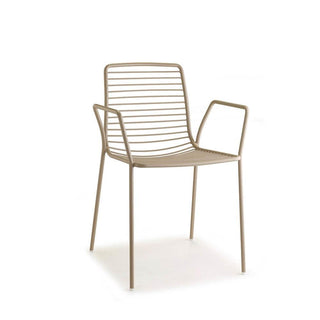 Scab Summer armchair with armrests by Roberto Semprini Scab Dove grey VT - Buy now on ShopDecor - Discover the best products by SCAB design