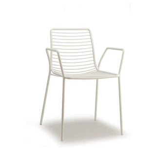Scab Summer armchair with armrests by Roberto Semprini Scab White VB - Buy now on ShopDecor - Discover the best products by SCAB design