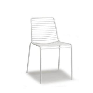Scab Summer chair Steel by Roberto Semprini Scab White VB - Buy now on ShopDecor - Discover the best products by SCAB design