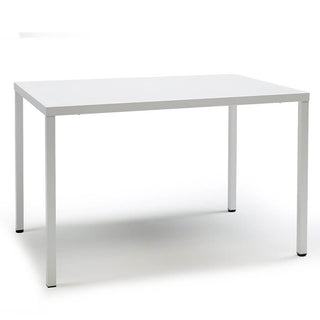 Scab Summer rectangular table 120 x 80 cm by Roberto Semprini Scab White VB - Buy now on ShopDecor - Discover the best products by SCAB design
