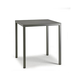 Scab Summer square table 80 x 80 cm by Roberto Semprini Scab Anthracite VA - Buy now on ShopDecor - Discover the best products by SCAB design