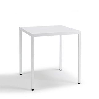 Scab Summer square table 80 x 80 cm by Roberto Semprini Scab White VB - Buy now on ShopDecor - Discover the best products by SCAB design