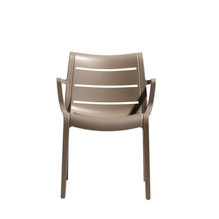 Scab Sunset armchair Technopolymer by Luisa Battaglia Scab Dove grey 15 - Buy now on ShopDecor - Discover the best products by SCAB design