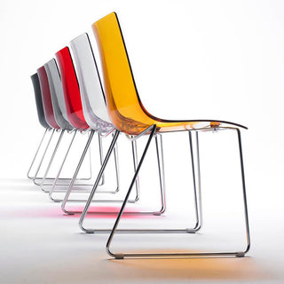 Scab Zebra Antishock sled chair by Luisa Battaglia - Buy now on ShopDecor - Discover the best products by SCAB design