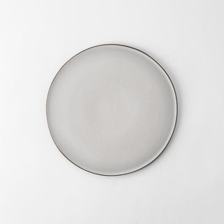 Schönhuber Franchi Grès Bicolor raw Dinner plate brown/white 22 cm - Buy now on ShopDecor - Discover the best products by SCHÖNHUBER FRANCHI design