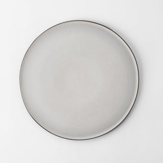 Schönhuber Franchi Grès Bicolor raw Dinner plate brown/white 29 cm - Buy now on ShopDecor - Discover the best products by SCHÖNHUBER FRANCHI design