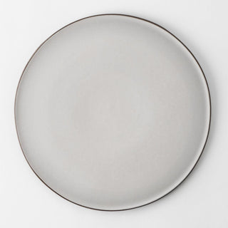 Schönhuber Franchi Grès Bicolor raw Dinner plate brown/white 33 cm - Buy now on ShopDecor - Discover the best products by SCHÖNHUBER FRANCHI design