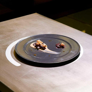 Schönhuber Franchi Grès Collection squared plate29,5 x 29,5 cm. anthracite - Buy now on ShopDecor - Discover the best products by SCHÖNHUBER FRANCHI design
