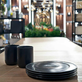 Schönhuber Franchi Grès Collection Stoneware container anthracite - Buy now on ShopDecor - Discover the best products by SCHÖNHUBER FRANCHI design