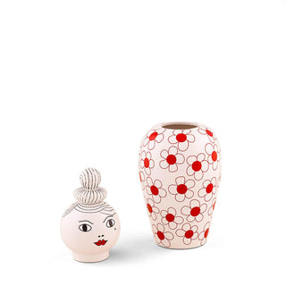 Seletti Canopie Pepa vase with lid - Buy now on ShopDecor - Discover the best products by SELETTI design