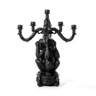 Seletti Giant Burlesque Monkeys 9-arm candelabra - Buy now on ShopDecor - Discover the best products by SELETTI design