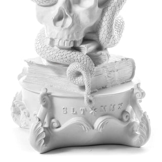 Seletti Giant Burlesque Skull 9-arm candelabra - Buy now on ShopDecor - Discover the best products by SELETTI design