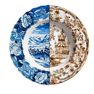 Seletti Hybrid porcelain deep plate Sofronia - Buy now on ShopDecor - Discover the best products by SELETTI design