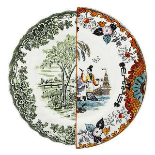 Seletti Hybrid porcelain flat plate Ipazia - Buy now on ShopDecor - Discover the best products by SELETTI design