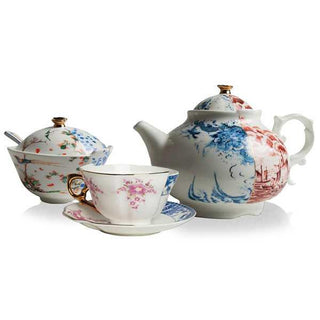 Seletti Hybrid porcelain sugar bowl Maurilia - Buy now on ShopDecor - Discover the best products by SELETTI design