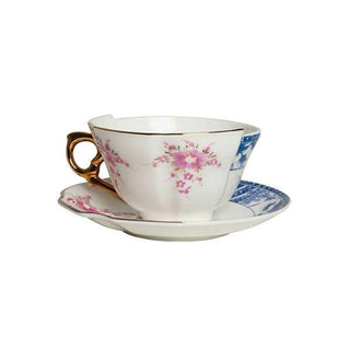 Seletti Hybrid porcelain tea cup Zenobia with saucer - Buy now on ShopDecor - Discover the best products by SELETTI design