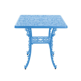 Seletti Industry Collection table 70x70 cm. Blue - Buy now on ShopDecor - Discover the best products by SELETTI design
