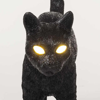 Seletti Jobby The Cat table lamp black - Buy now on ShopDecor - Discover the best products by SELETTI design