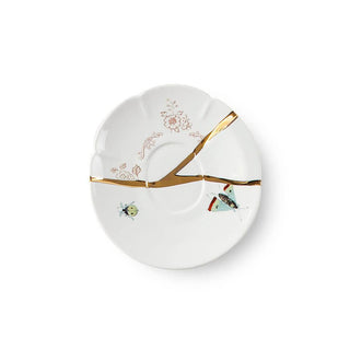 Seletti Kintsugi coffee cup-saucer in porcelain/24 carat gold mod. 2 - Buy now on ShopDecor - Discover the best products by SELETTI design