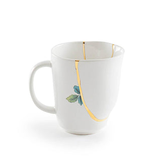 Seletti Kintsugi mug cup in porcelain/24 carat gold mod. 1 - Buy now on ShopDecor - Discover the best products by SELETTI design