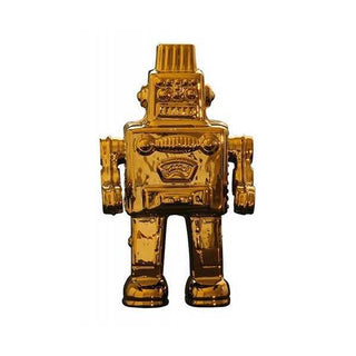 Seletti Memorabilia My Robot with porcelain decoration Gold - Buy now on ShopDecor - Discover the best products by SELETTI design